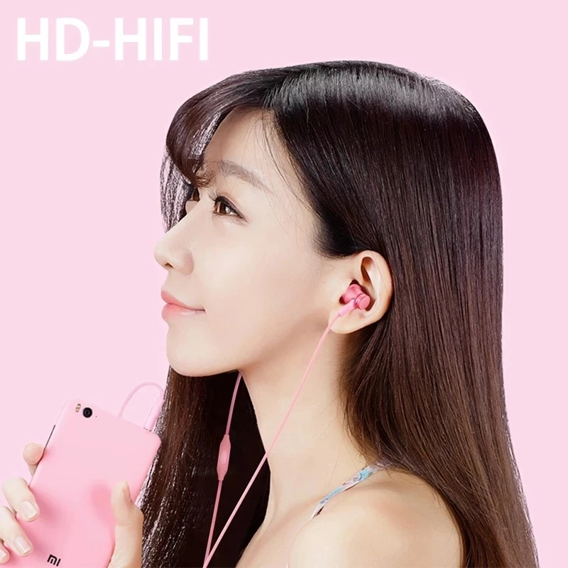 Xiaomi mi fone de ouvido pistão 3 esporte fresco versão básica 3.5mm fones de ouvido intra-auriculares com microfone para redmi note 7 8t 8 pro k20 pro