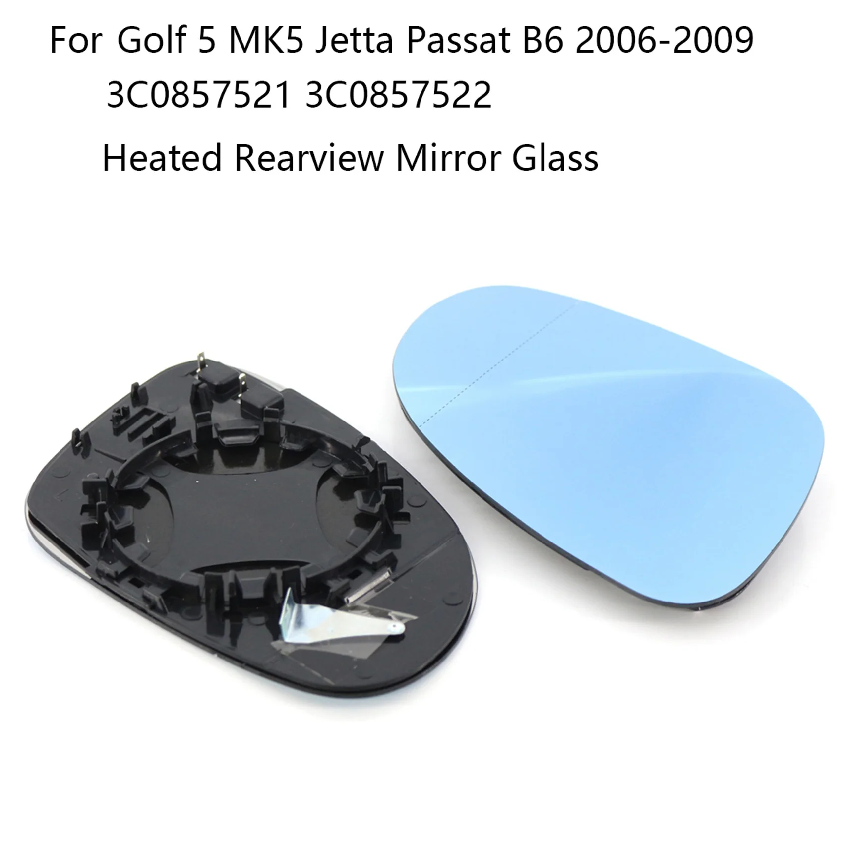 

Прочное 2 шт. автомобильное зеркало заднего вида с подогревом для VW Golf 5 MK5 Jetta Passat