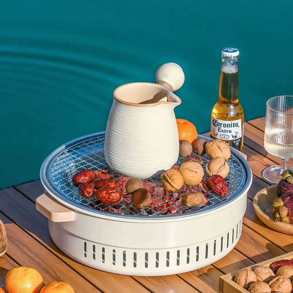 

Универсальный термостойкий противень для кемпинга, устойчивый к высоким температурам, портативный размер, легкий дизайн, для гриля и барбекю