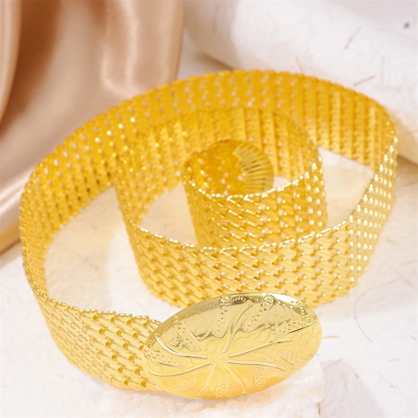 Moroccan Chic Robe Belt Delicate Wedding Dress Round Waist Chain Jewelry