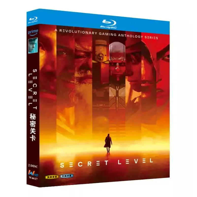 Blu-ray Ultra HD American Drama Secret Level Season 1 BD Disc CD Box Chinese and English Subtitles