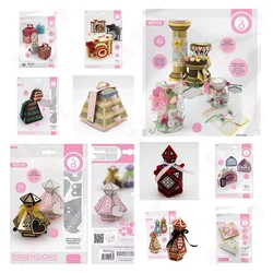 Alluring Perfume Bottle Sweet Fragrance Metal Cutting Dies For DIY Scrapbooking Album Decorative Embossing DIY Paper Card Making