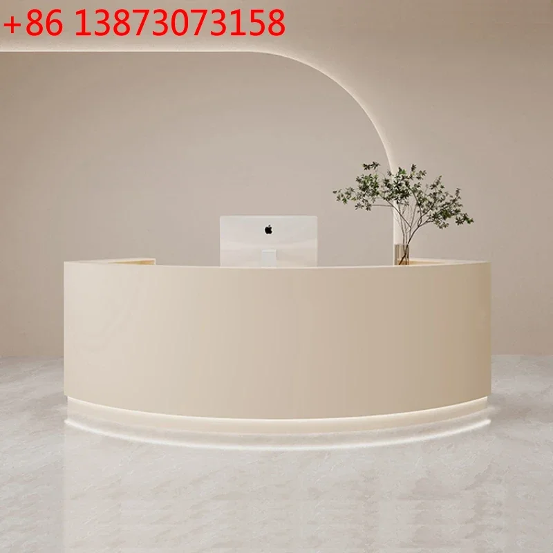

Chinese Reception Tables Salon Distillation Cash Register Business Customer Center Clothing Nordic Korean Tisch Trendy Furniture