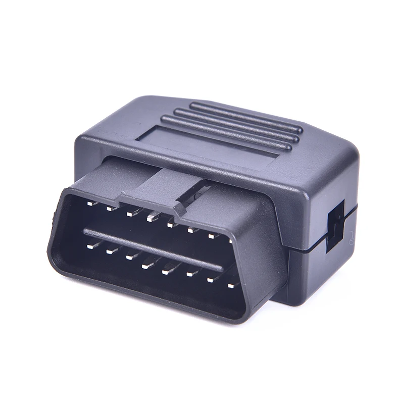 OBD2 L Type 16 Pin Sockets Connector Plug with Shell and Screw Male Auto Car Connector Cable Wire New