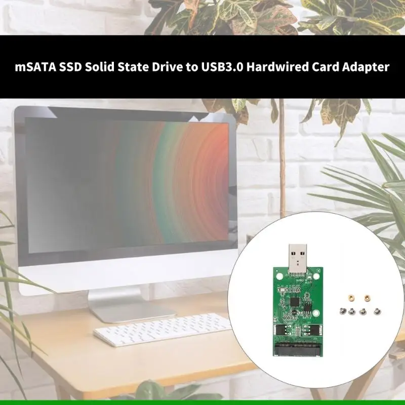 U55C Secure mSATA Drive Converter To USB3.0 With Protections Features