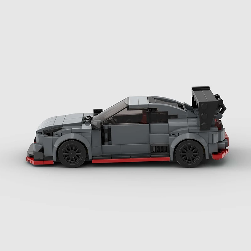 NEW MOC GT-R R35 Speed City Car Champion Racer Classic Supercar Building Blocks Brick Racing Technique Creative Garage Kid Toys