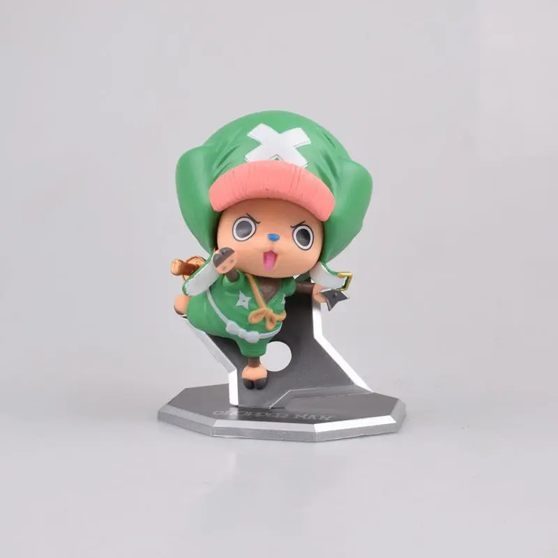 Anime One Piece Tony Tony Chopper Cos Ninja PVC Action Figure Collectible Model Doll Toy 11CM