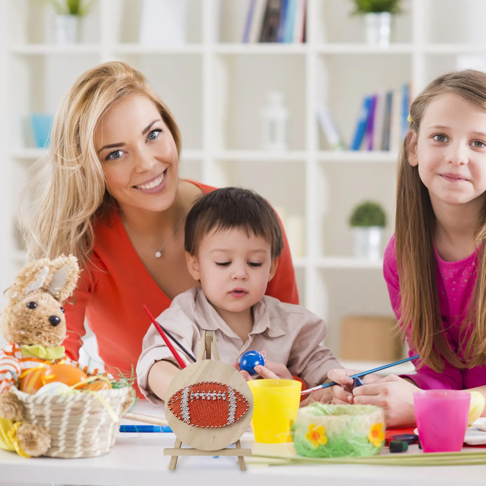 Hot deal: 1Set Winding String Drawing Material DIY Nail String Art Kit for Home Office Decor Skill Development Patience Building Craft