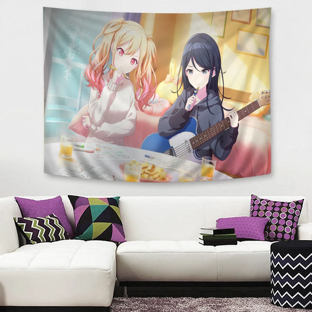 

Hatsune Miku Decorative Printed Large Wall Tapestry Indian Buddha Wall Decoration Witchcraft Bohemian Hippie Wall Art Decor