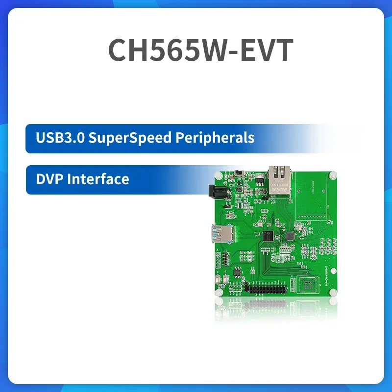 

CH565 Evaluation Board USB3.0 RISC-V MCU HSPI DVP USB3.0 Build-in PHY CH565W-EVT Development Board