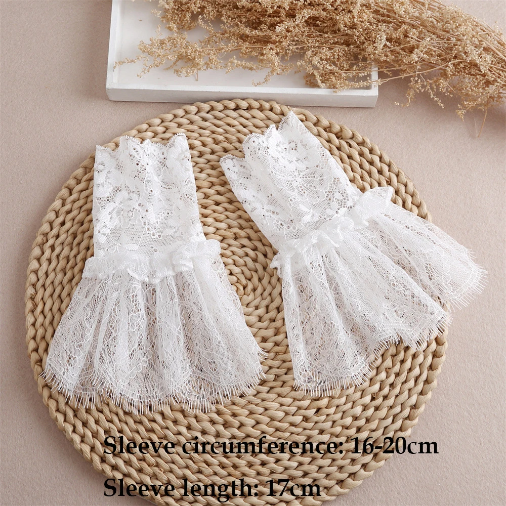 Lace Cuffs Fashionable Fake Sleeves Decorative Cuffs Classy Sweater Cuff For Cosplay Victorian Costumes Dress Up