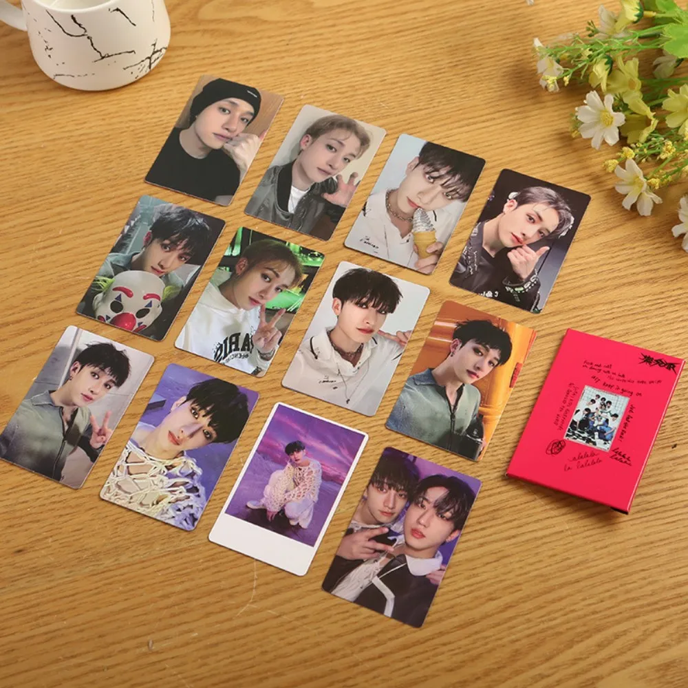 

Новинка, 12 шт., маленькая карточка Stray Kids STAR SKZOO, корейская волнистая музыкальная группа, Felix Hyunjin Bang Chan Avatar, фотокарта, ЛОМО-карта, подарок