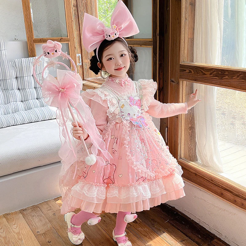 Hello Kitty Child Costume: The Perfect Lolita Princess Dress for Your Little Girl's Special Day Hello Kitty Child Costume: The Perfect Lolita Princess Dress for Your Little Girl's Special Day