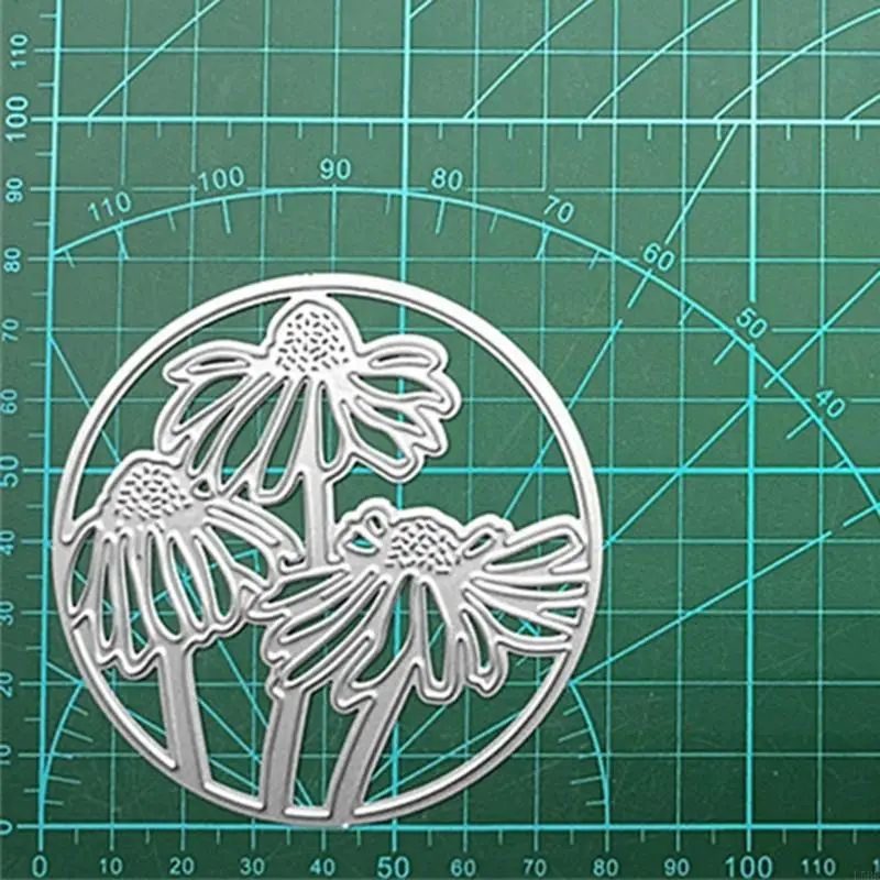 Lotus Flower Metal Cutting Dies Template for Scrapbooking Album Card Embossing L5BE