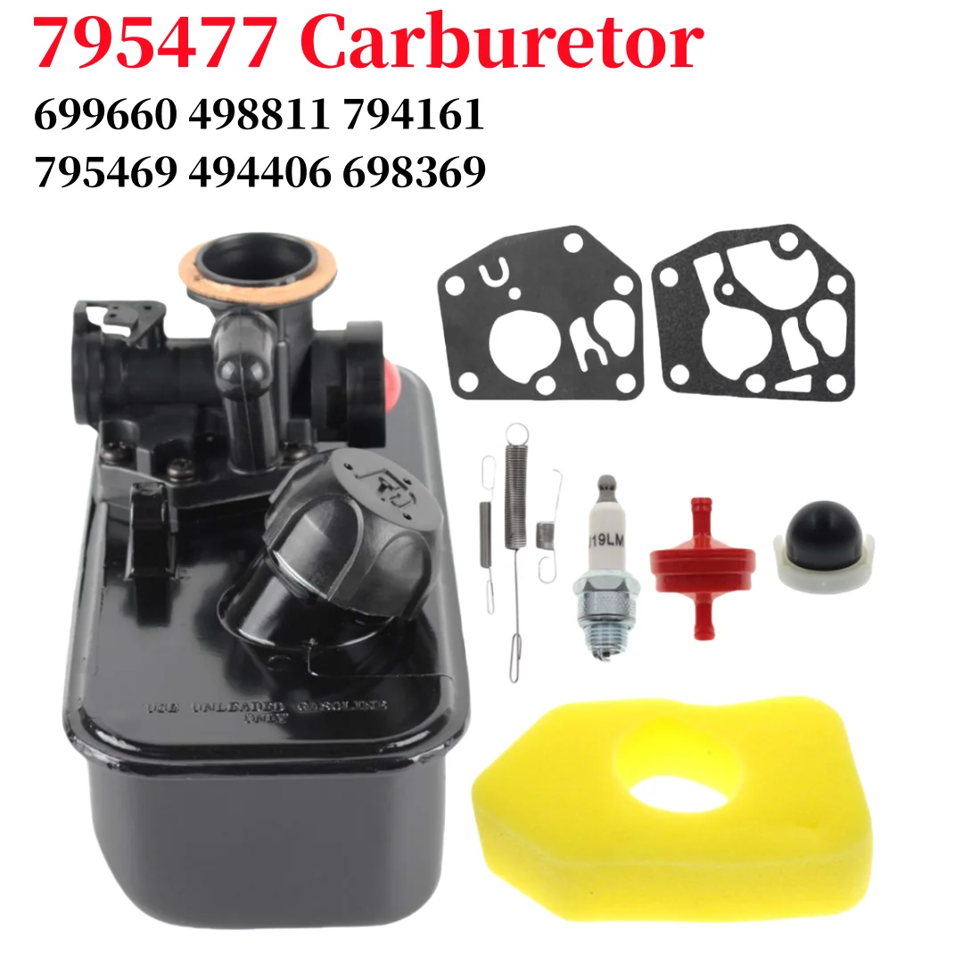 AUTOKAY 795477 카브레타 494406 연료 탱크, Briggs & Stratton 10A902 엔진 교체, 699660 498811 794161 795469 494406 698369 