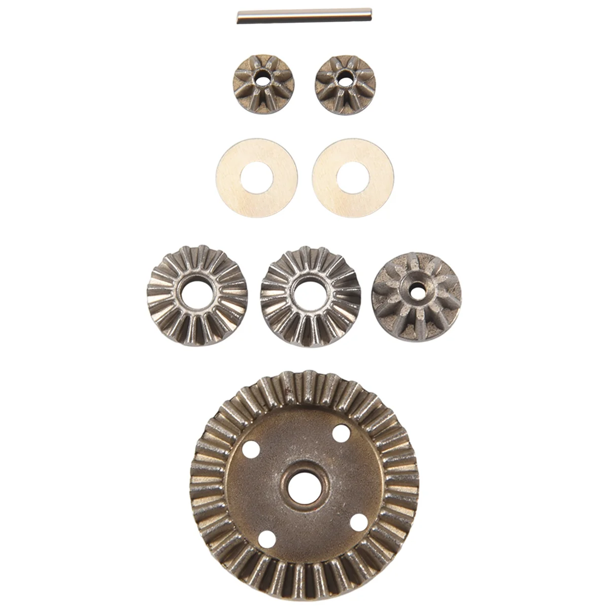 Engrenagens de condução diferenciais de metal para HBX 16889 16889A 16890 16890A SG 1601 SG 1602 SG1601 RC Peças de carro AcessóriosB87B