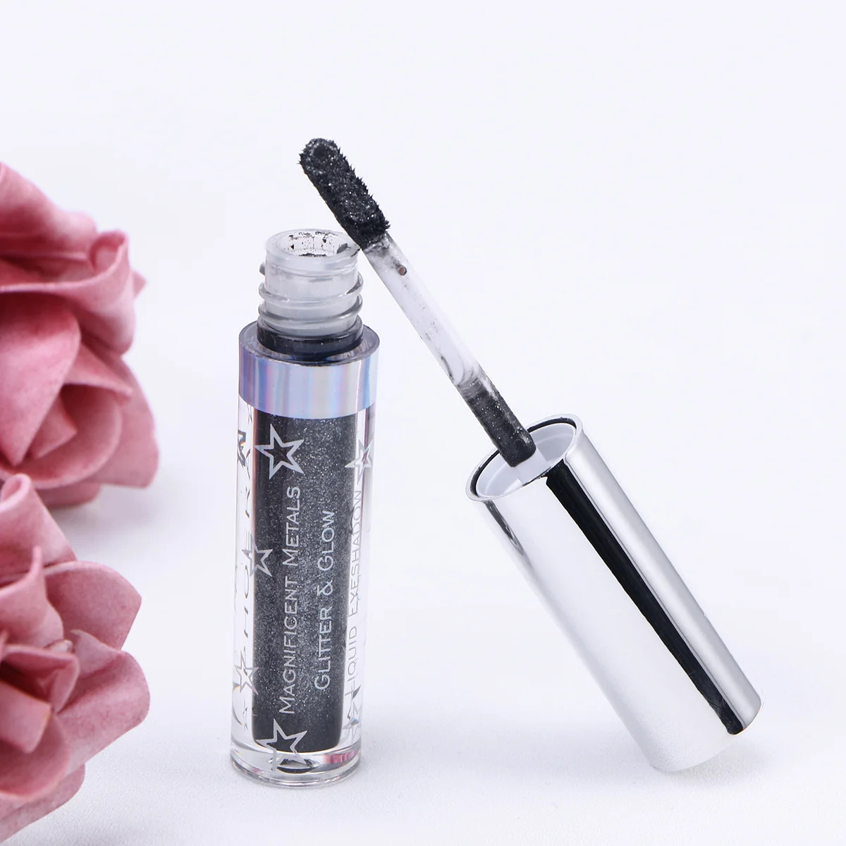 

Pearlescent Eyeshadow 108 Midnight Magnificent Metals Glitter Glow Liquid Mineral Water-Resistant Bling-Bling Eyes Glitter