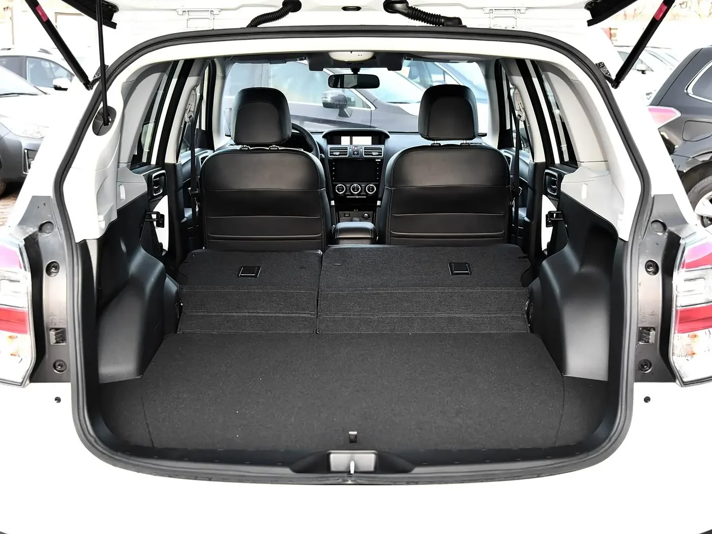 Spezieller Autositzbezug für Subaru Forester 2013 2014 2015 2016 2017 2018, PU-Leder Sitzkissen-Schutz, Autositzbezüge – Detail 5