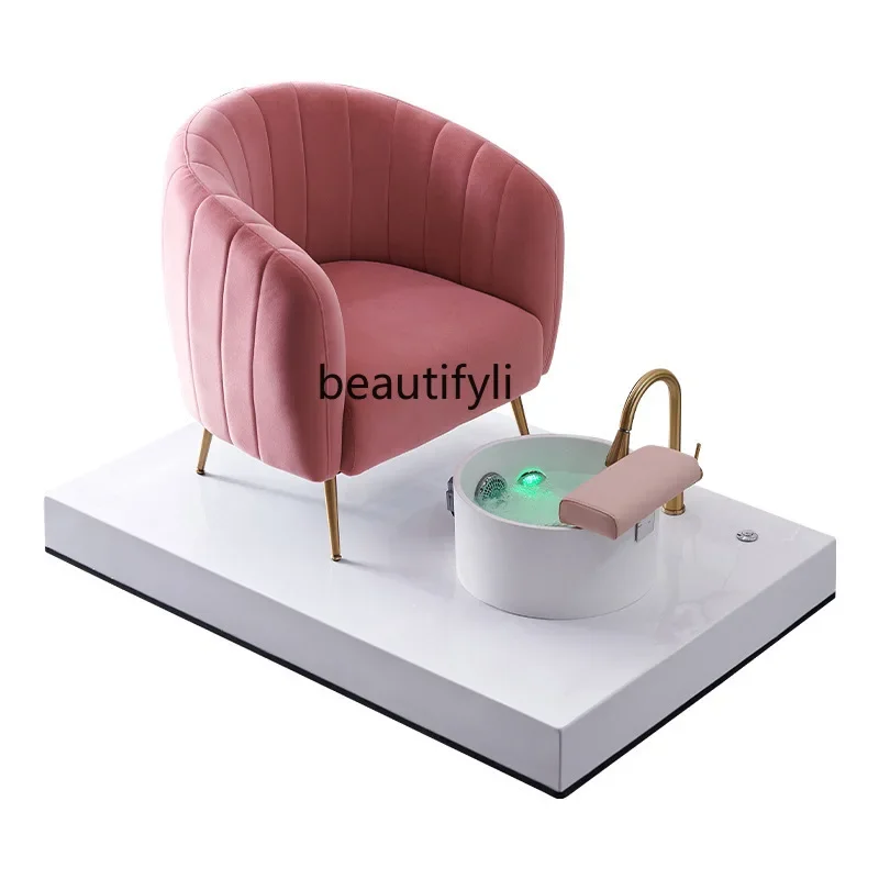 

ss newManicure Multi-Functional Pedicure Chair Nail Shop Single Foot Bath Pedicure Couch