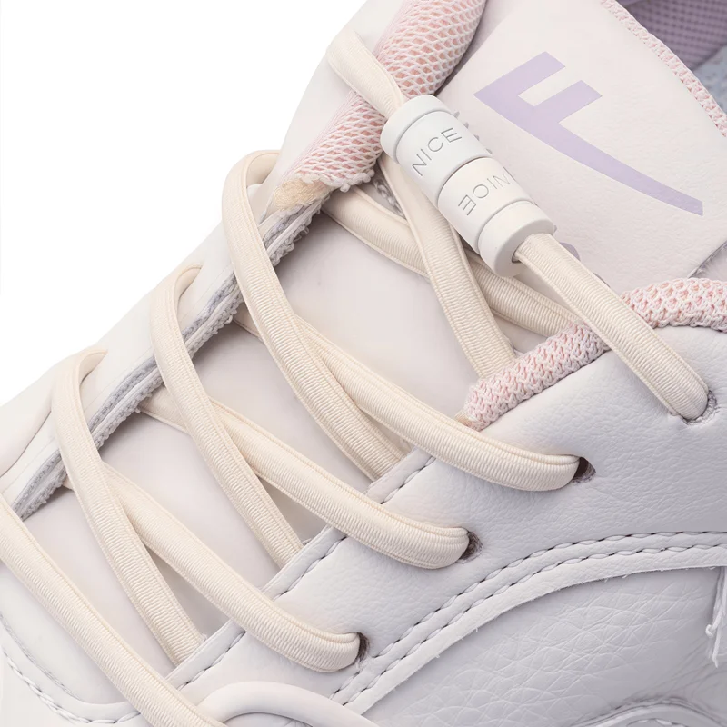 

1Pair No Tie Shoelaces Bold round Shoe laces colorful Capsule Buckle Elastic Shoelaces Sneakers Unisex lazy Shoe Accessories