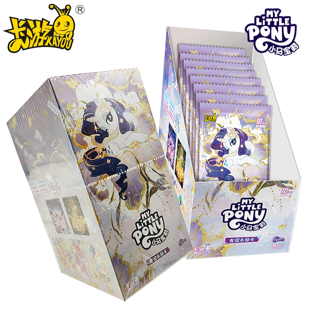 

New Genuine Kayou My Little Pony Fantasy Comedy Cartoon Collection Card Princess Friendship Eternal Rare Character Cards Gifts