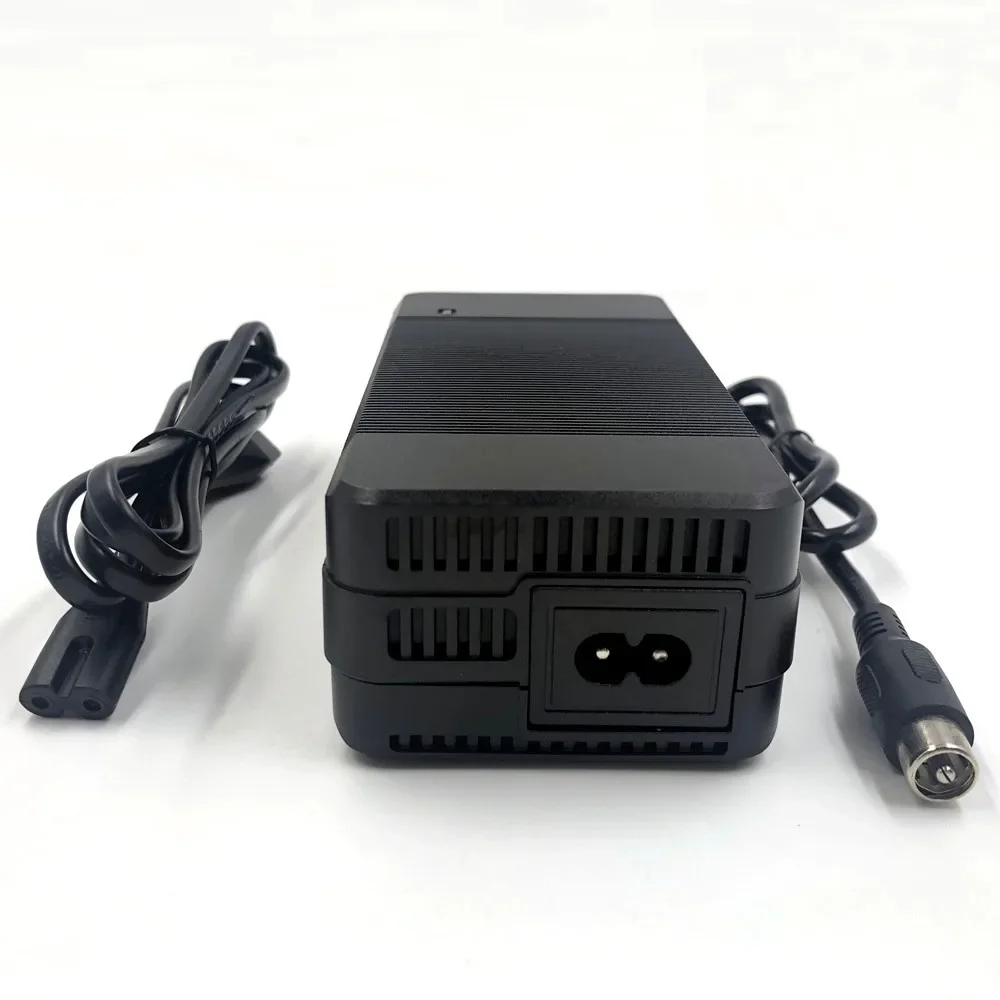 36V Charger Output 42V4A Fast charge Lithium Battery Charger Li ion Charger For 36V 10S Battery With Fan DC GX16 RCA Connector