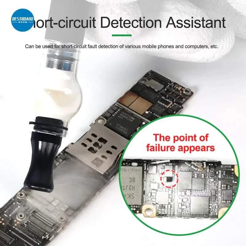 RELIFE RL-069 Rosin Atomizer Flux Pen USB Charging Suitable for Mobile Phone Repair Motherboard PCB Short Circuit Detector Tool