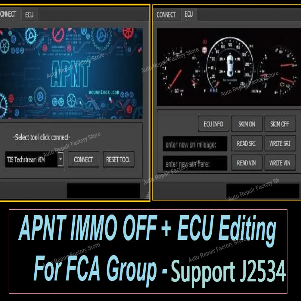 

HGWU Edit SKIM, VIN, and SRI for 1995–2020 Chrysler/Dodge/Jeep ECUs. J2534 Support. Plug & Play. Disable Security. Gas & Diesel
