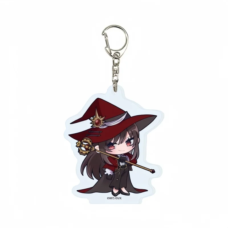 Heaven Burns Red 6cm Acrylic Pendant Keychains Character Figure,Collectible Gift For Ohshima Ichiko Bag Charm Gifts Souvenir