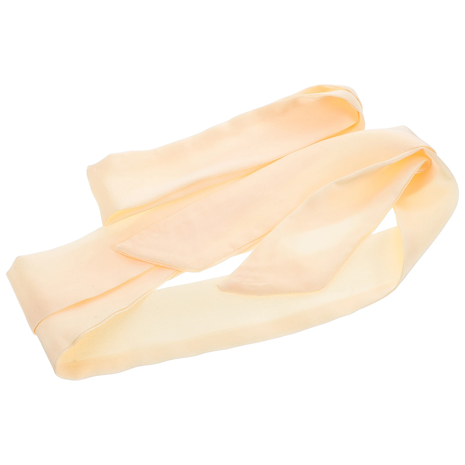 

Fashionable Hair Tie Scarf Beige Lady Long Neck Scarf for Purse H Women Thin Lightweight Trendy Elegant