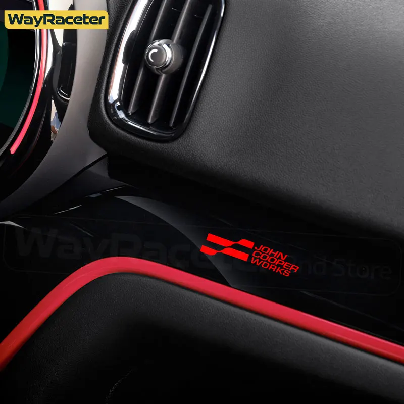 Car Window Interior Dashboard Sticker For MINI Countryman U25 2024 John Cooper Works F65 F66 J01 R53 R56 R58 F55 F56 F60 F54 R55