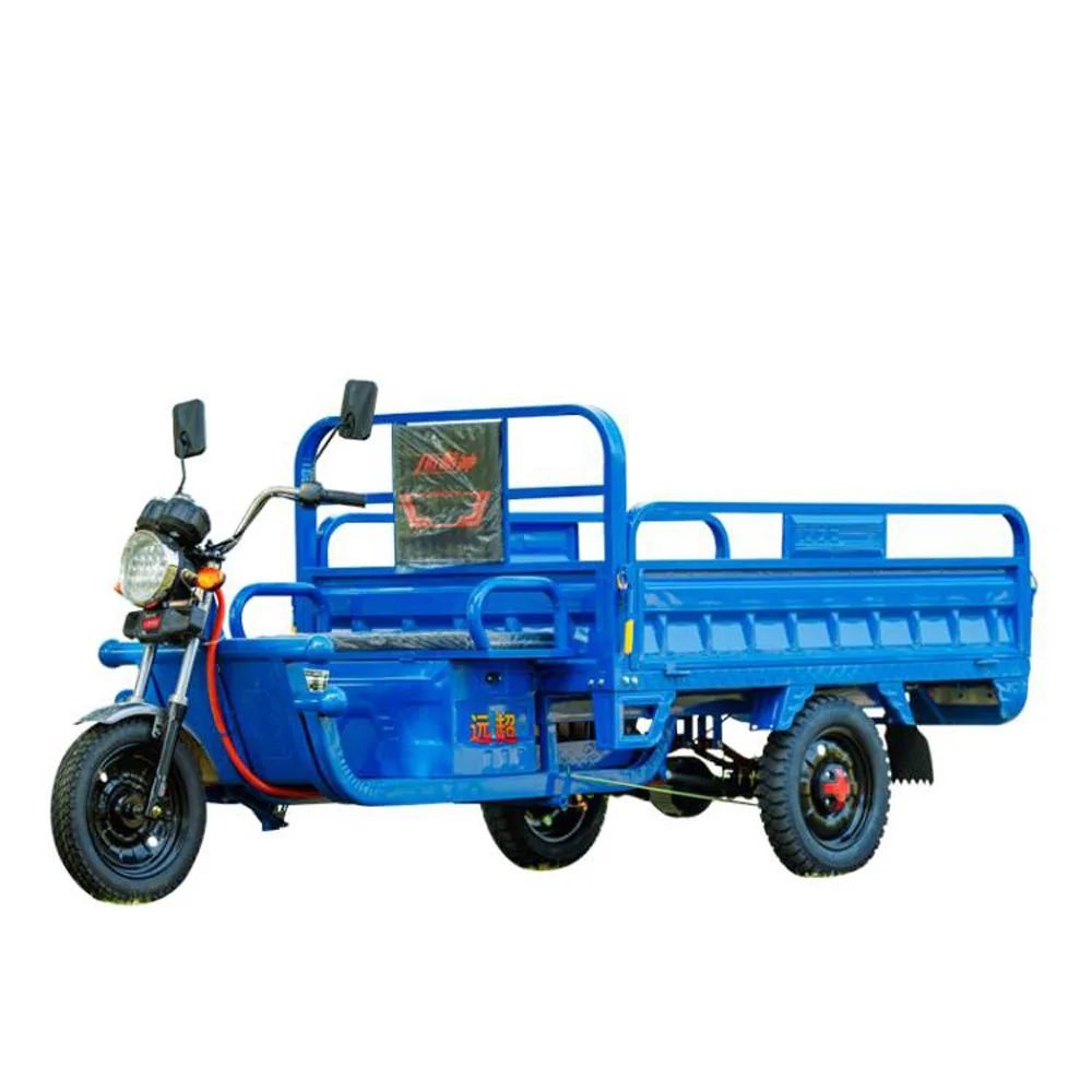 Multi Functional Electric Tricycle Large Capacity Self Unloading Container With Reverse Warning Sound