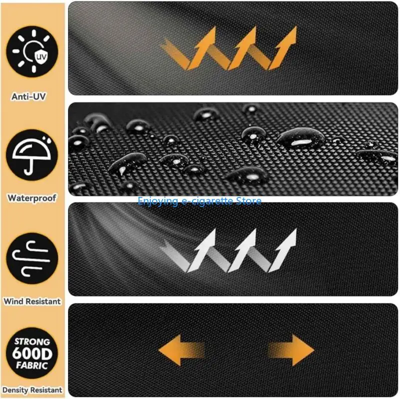 Retro Bluetooth-kompatibel Plattenspieler Schutzhülle Mit Wasserdichte PVC Stoff Universal Fit Für Musik Player Y4QF – Detail 6