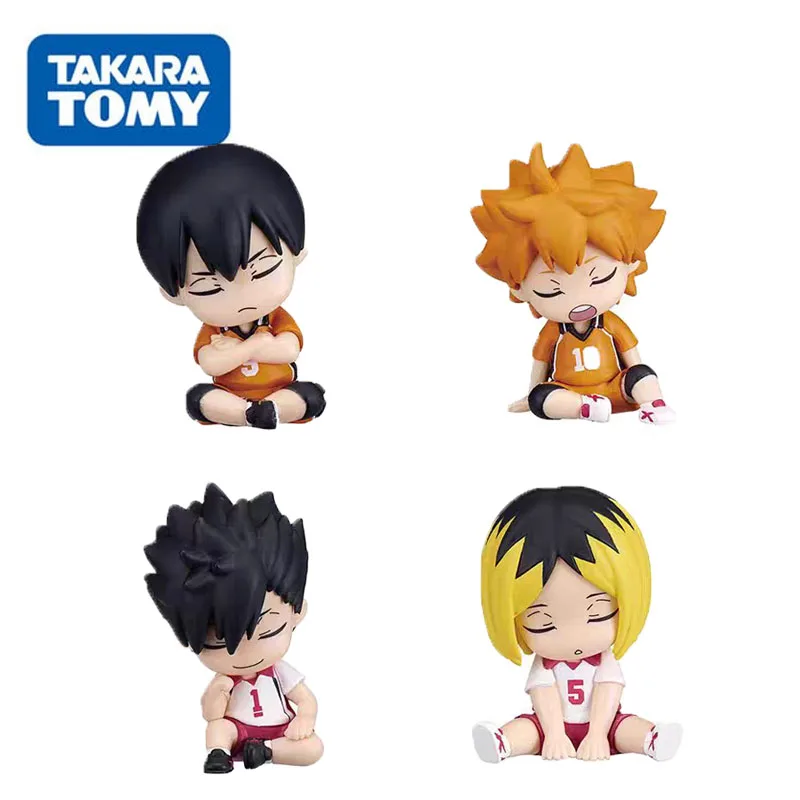 

Takara Tomy Genuine Gashapon Haikyuu!! Anime Figure Shoulder To Shoulder Sleep Action Figure Toys For Boys Girls Kids Gift