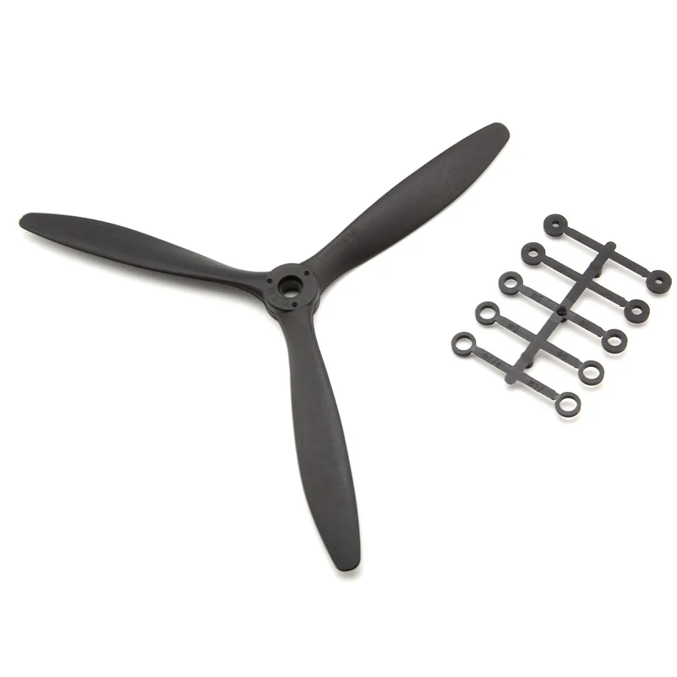 8060 9060 1060 1170 3 Blade Propeller For RC Airplane