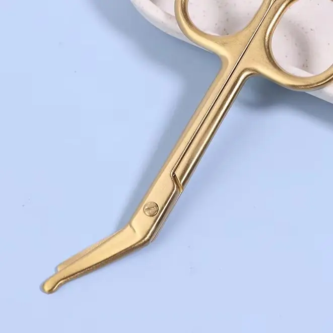 11 سنتيمتر الفولاذ المقاوم للصدأ الشاش ضمادة مقص لخلع الملابس الجراحية المنزلية الجص قطع ممرضة مقص المهنية