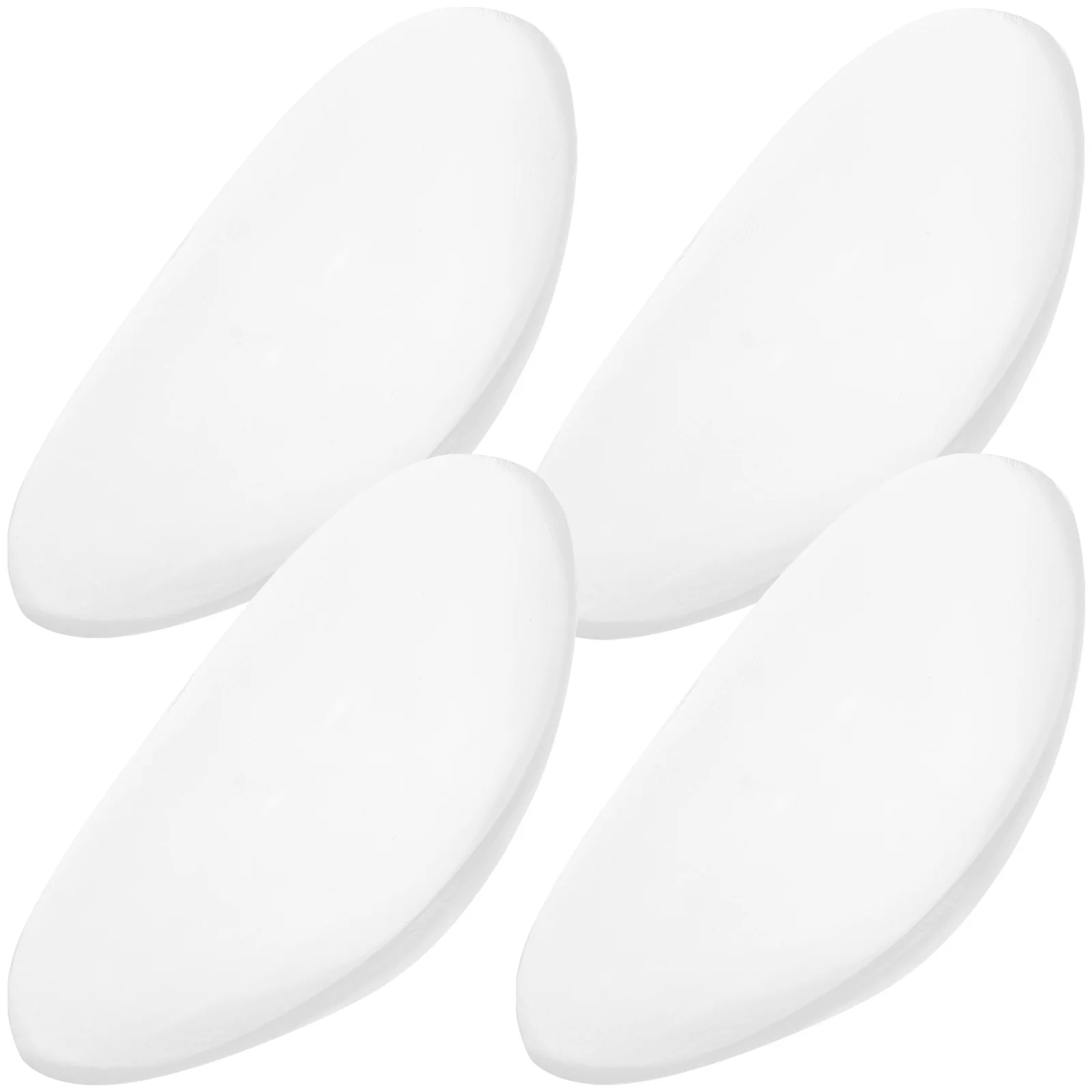 

2Pairs Shoulder Pads Enhancer Anti-Slip Lightweight Resilient Smooth Under Clothes Suitable for Shoulder Curvature
