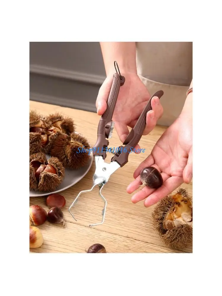  Innovative 3 Function Chestnut Tool Nonrust Steel Blade Detachable Parts Easy Maintenance