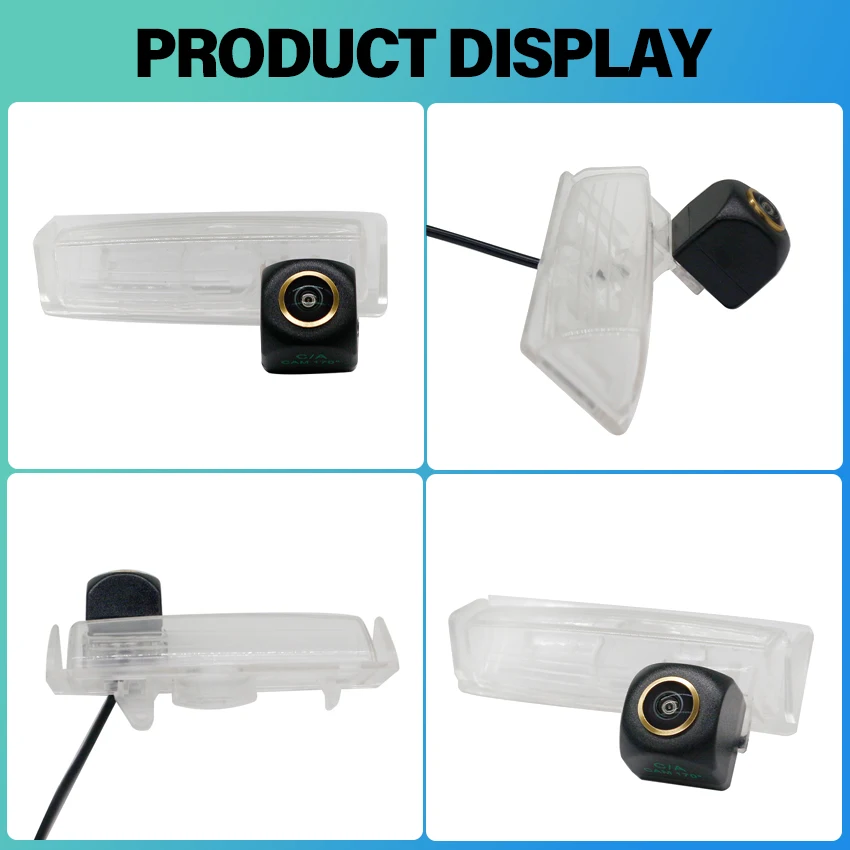 HD للرؤية الليلية احتياطية كاميرا الرؤية الخلفية لتويوتا أوريون كامري XV40 Ractis NCP100 NCP120 2005 ~ 2016 CCD كاميرا لوحة الترخيص #3