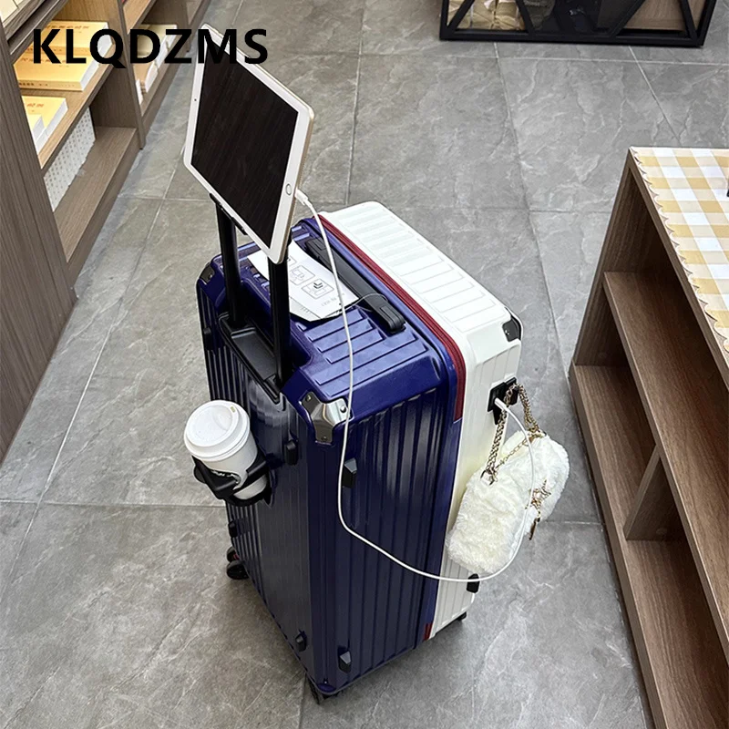 KLQDZMS  Luggage Travel Bag ABS + PC Large Capacity 20