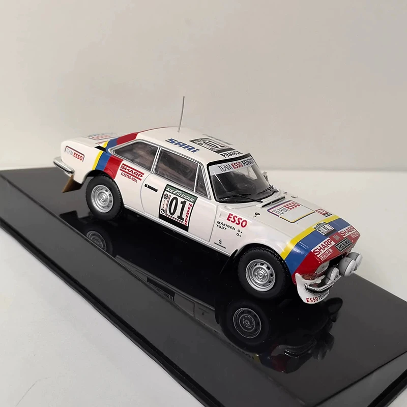 IXO 1/43 Scale 504 V6 #1/#2 1978 Alloy Car Model Static Collection Decorated Holiday Gifts Toys Souvenir Gift