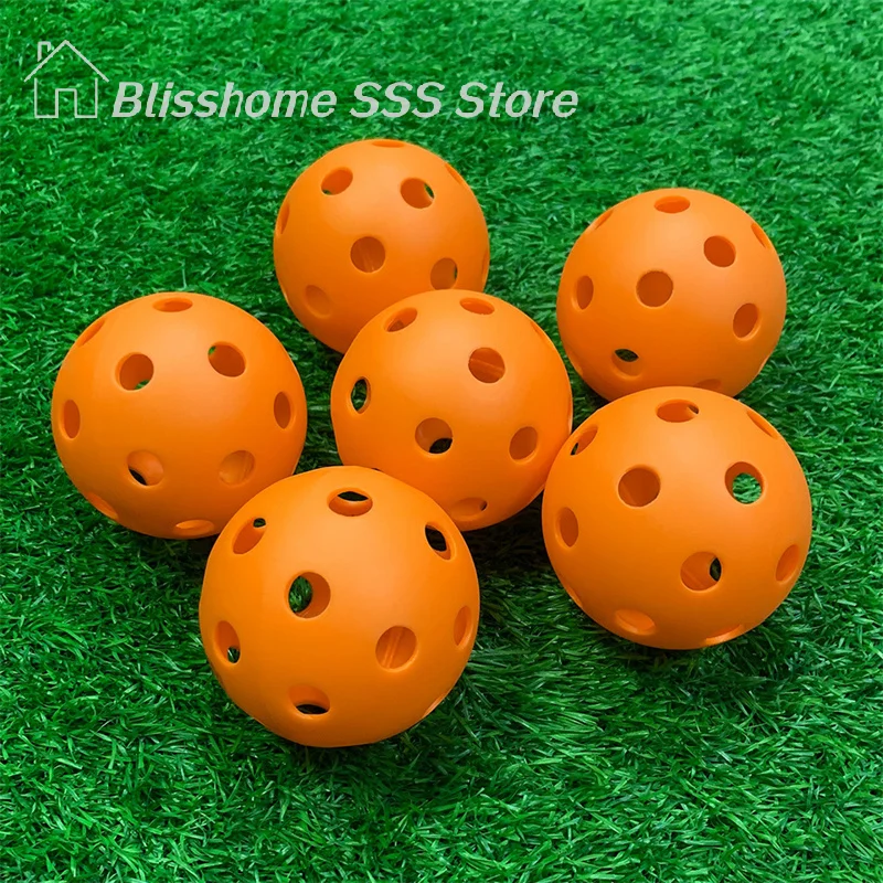 

【S】72MM 26 Holes Floorball Stick Ball PE Plastic For Field Hockey Training Street Outdoor Sport Practice Ice Hockey Puck