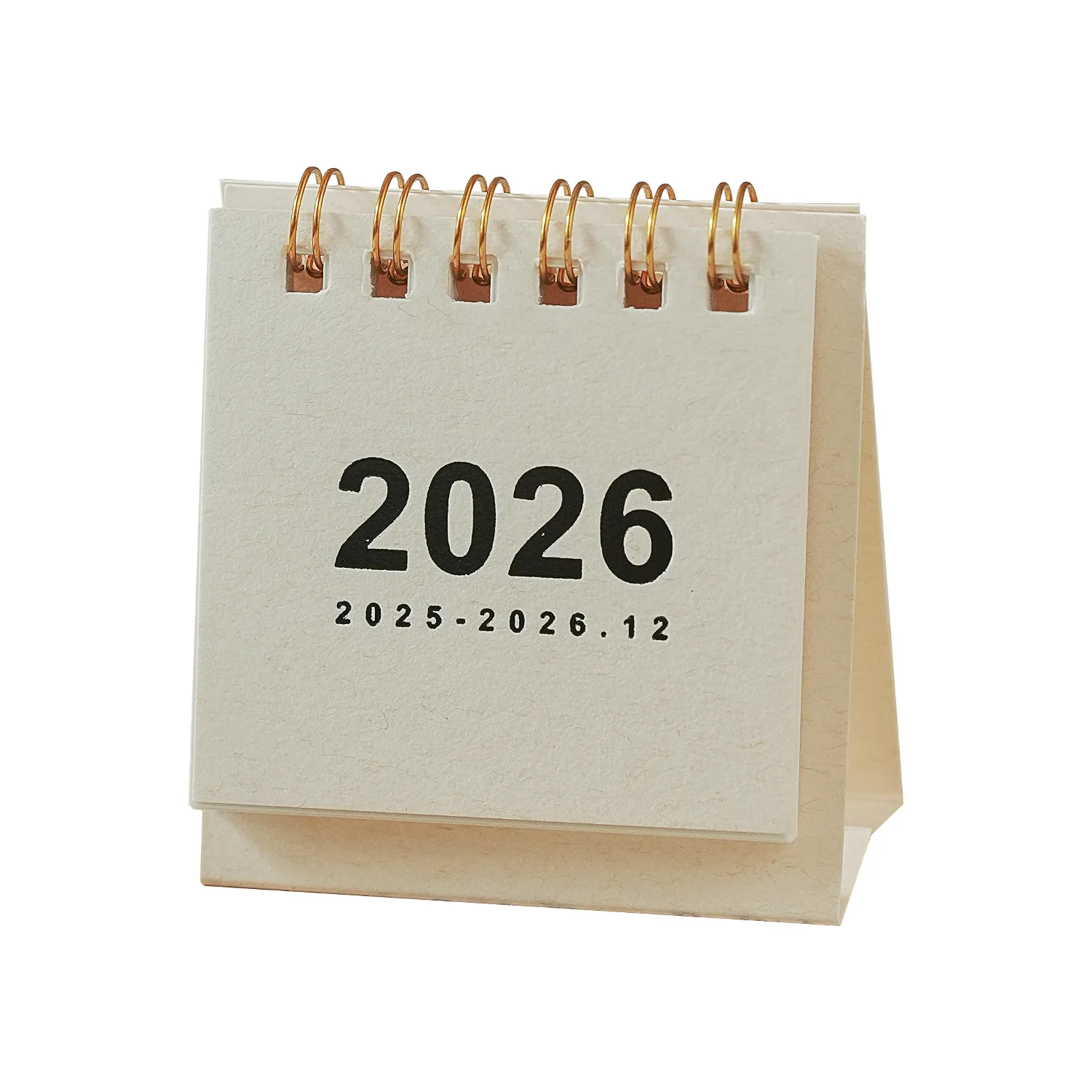 2026 تقويم مكتبي صغير، تقويم محمول، خطة تسجيل الدخول لزينة سطح المكتب على طراز Muji، تقويم مكتبي صغير