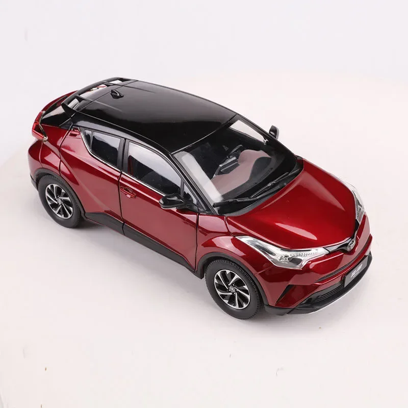 Diecast 1:18 Scale Toyota IZOA Full Door Alloy Simulation Car Delicacy Model Static Collectible Toy Gift Display