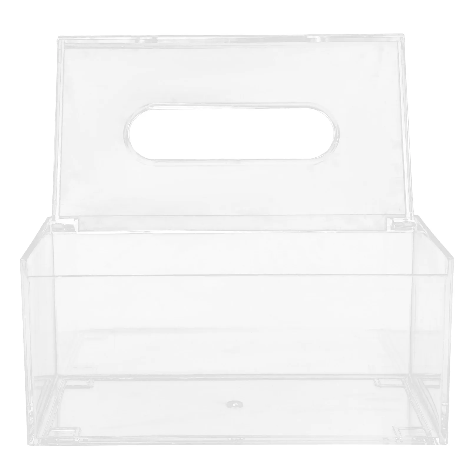

Versatile Clear Acrylic Tissue Dispenser Simple Stylish Storage for Home Office Cafe Restaurant Storage and Organization