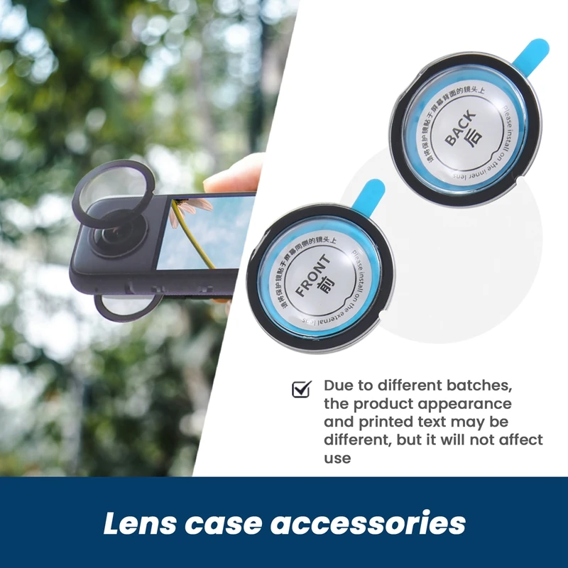 Selfie Stick For Insta360 X3 Lens Protector Cover For Insta360 X3 Accessories Screen Protector Film