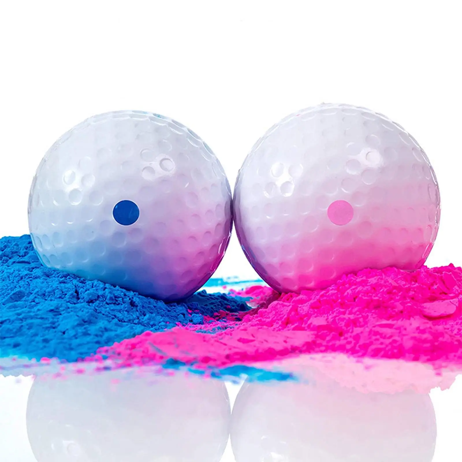 

Gender Reveal Golf Balls Baby Gender Reveal Decoration Exploding Golf Balls