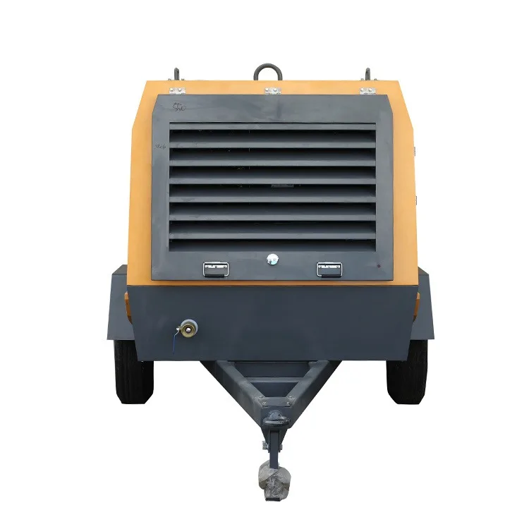 17 bar, 194kw SDP660H Portable Screw Air Compressor Driven by Diesel