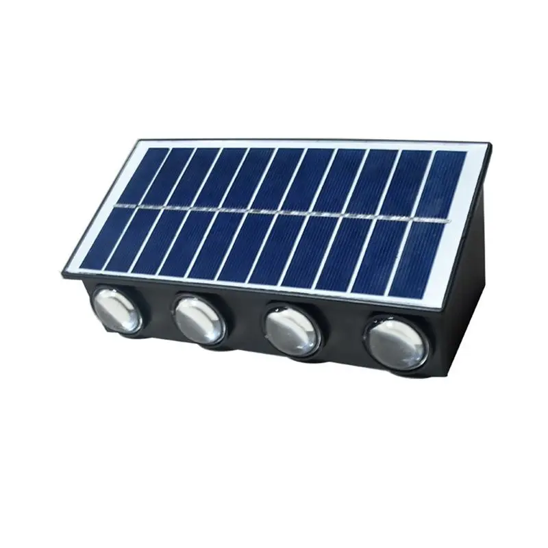 [B17B!】 Solar LED Spotlights Outdoor Waterproof Upper Lower Lighting For Porch Lights Solar Powered Streetlight For Balcony
