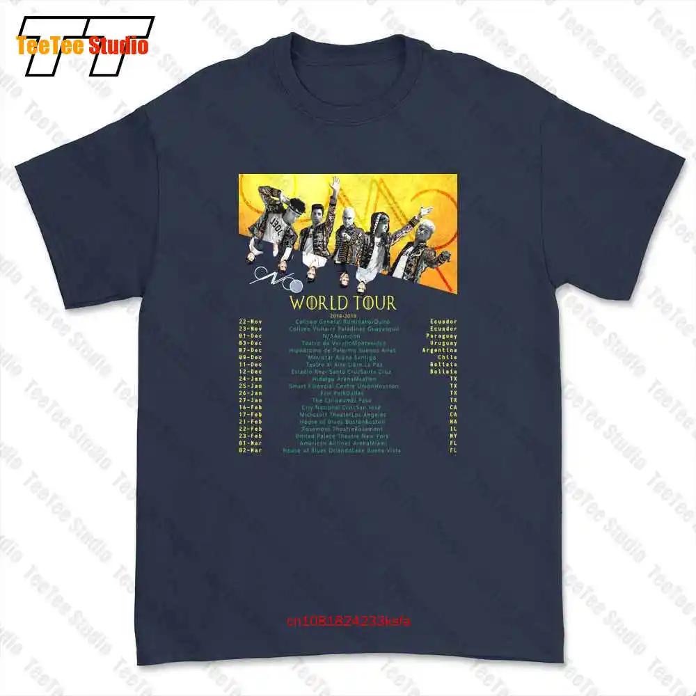 Cnco World Tour 2018 - 2019 T-shirt Tee WTE6